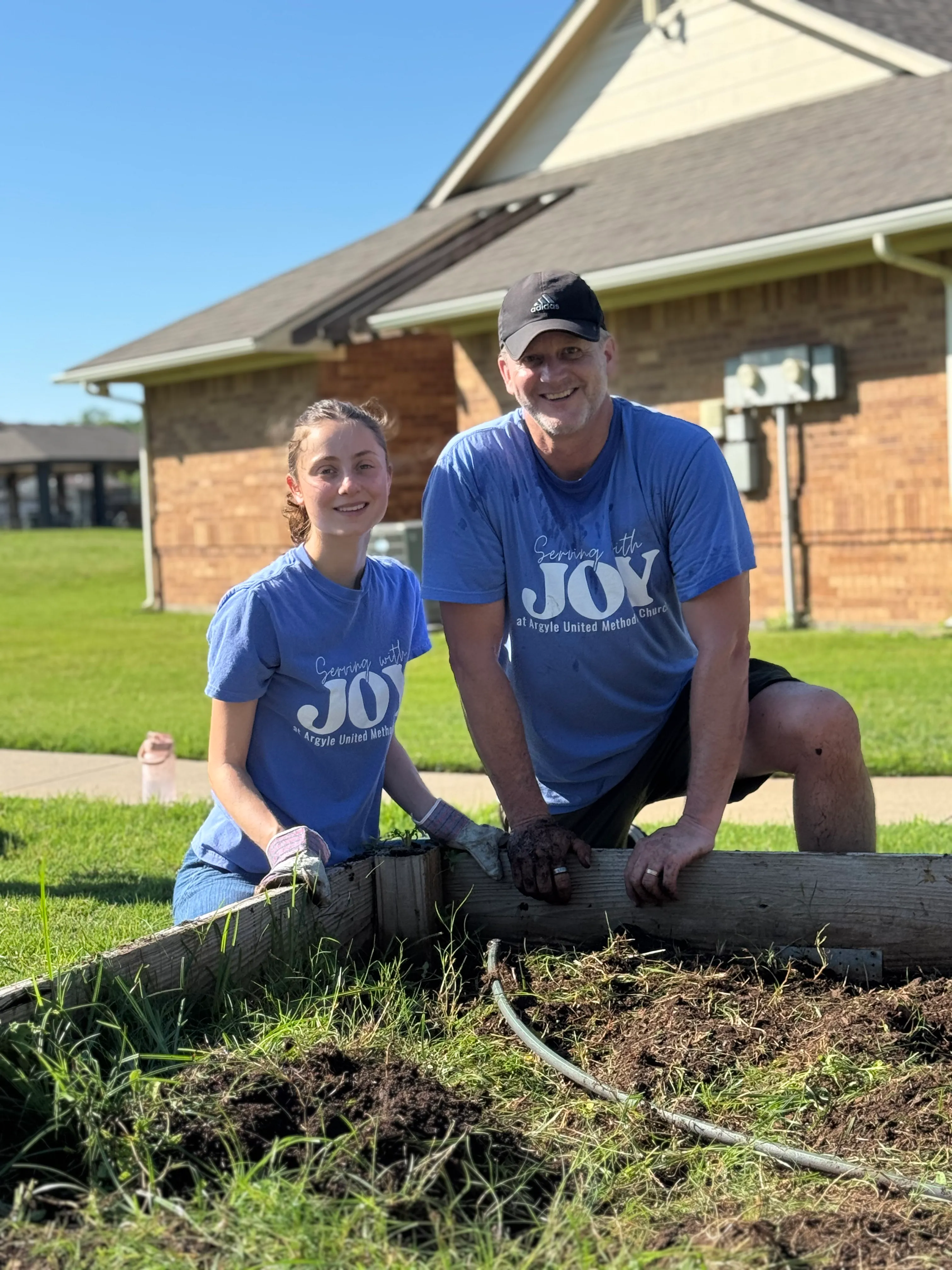 Argyle UMC missions team serving the community